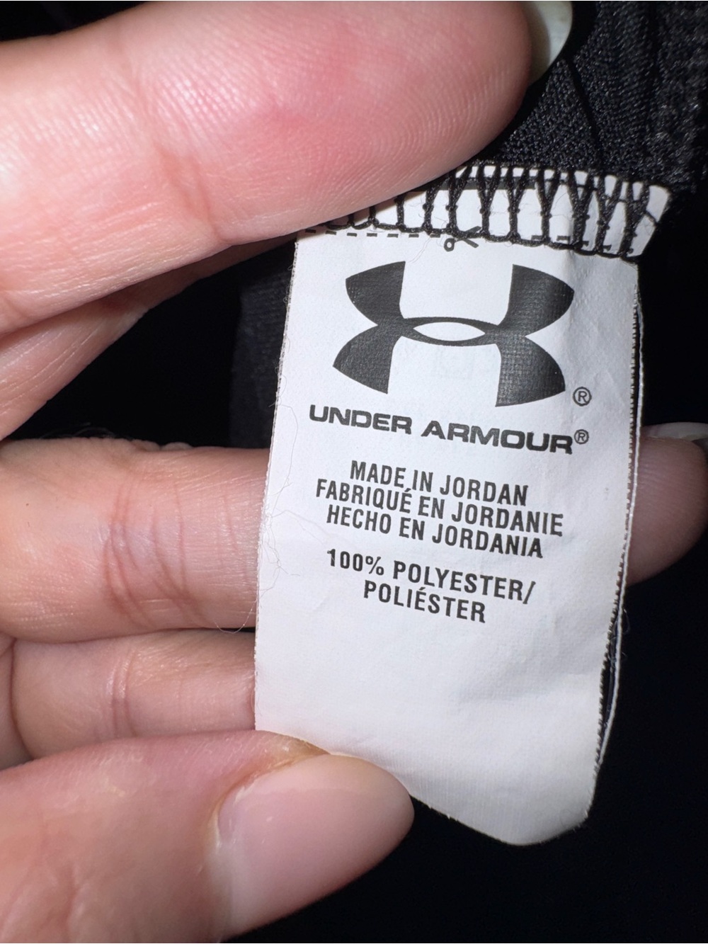 Under Armour Black Loose Fit Long Sleeve Tee - Picture 5 of 6